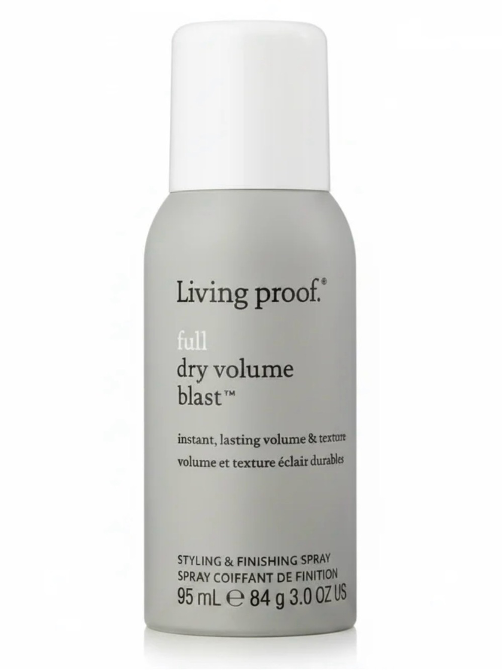 Living Proof Full Dry Volume Blast Styling Spray - Gray & White